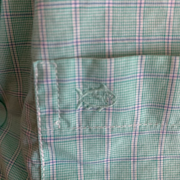 Southern Tide plaid Long Sleeve Button Down Shirt - Picture 6 of 6